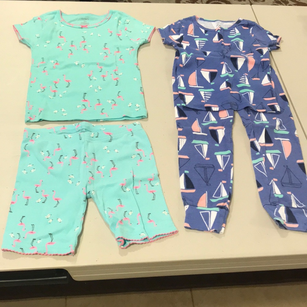 (3) 3T Carter’s Pajamas